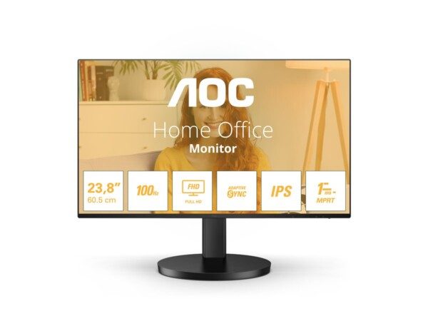 AOC 24B3HA2 24" Full HD Monitor | IPS, HDMI, VESA Mount